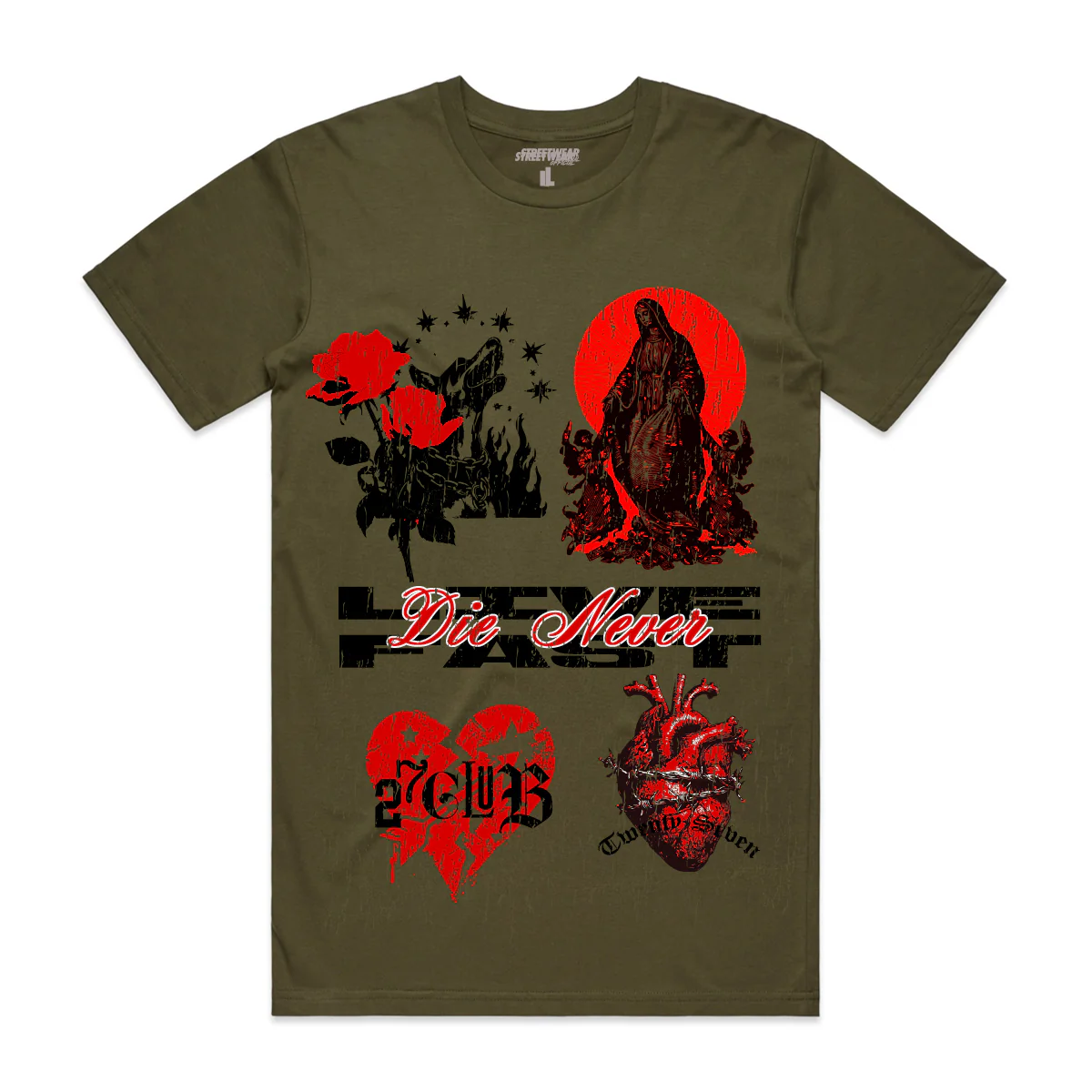 Die Never Images Tee - Image 3