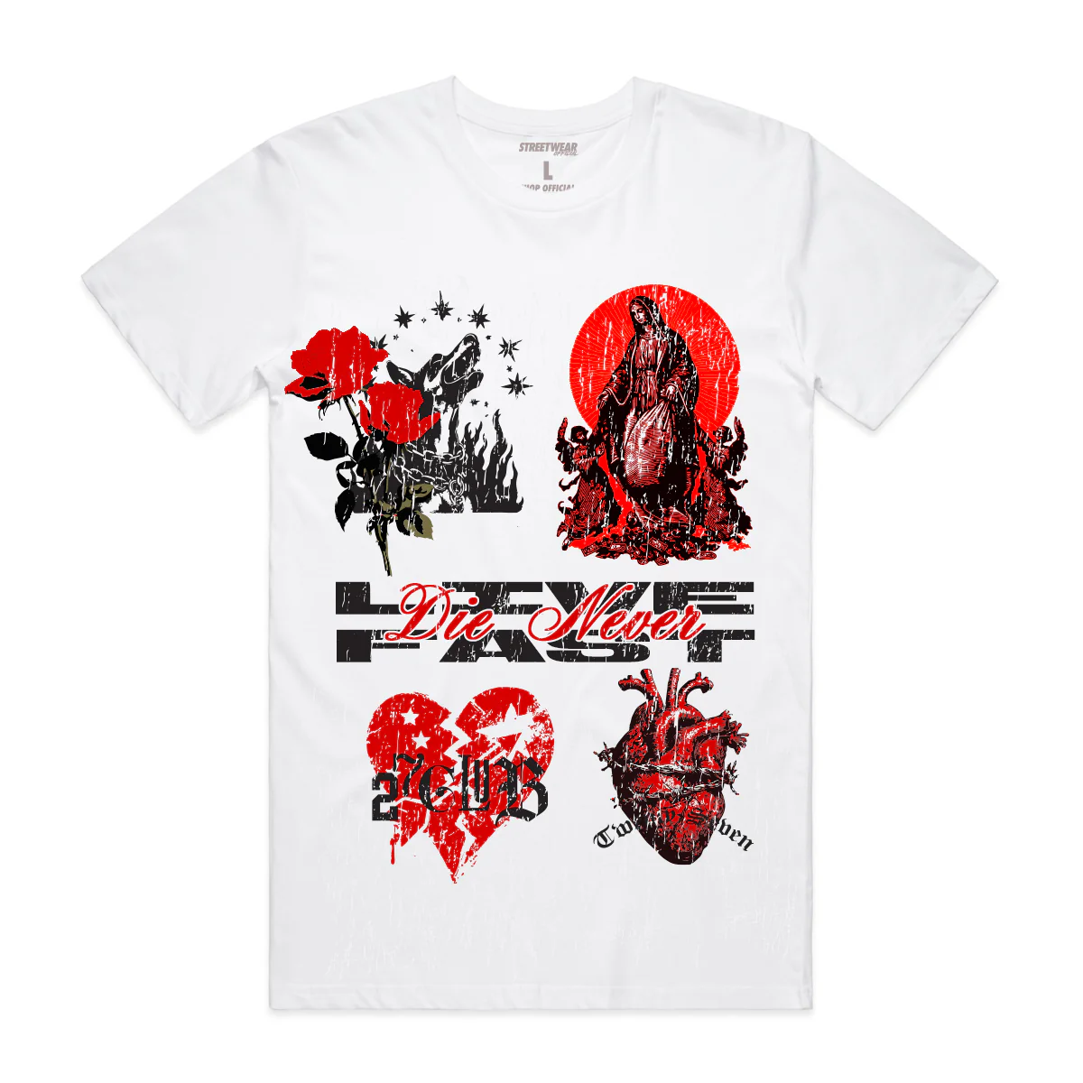 Die Never Images Tee - Image 4