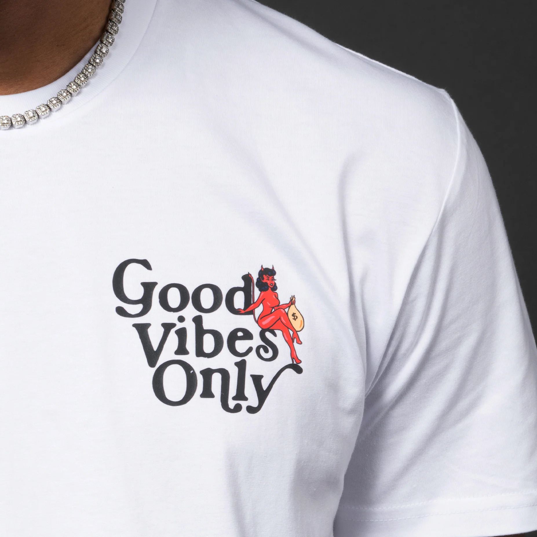 Good Vibes FRONT/BACK - Tee - Image 3