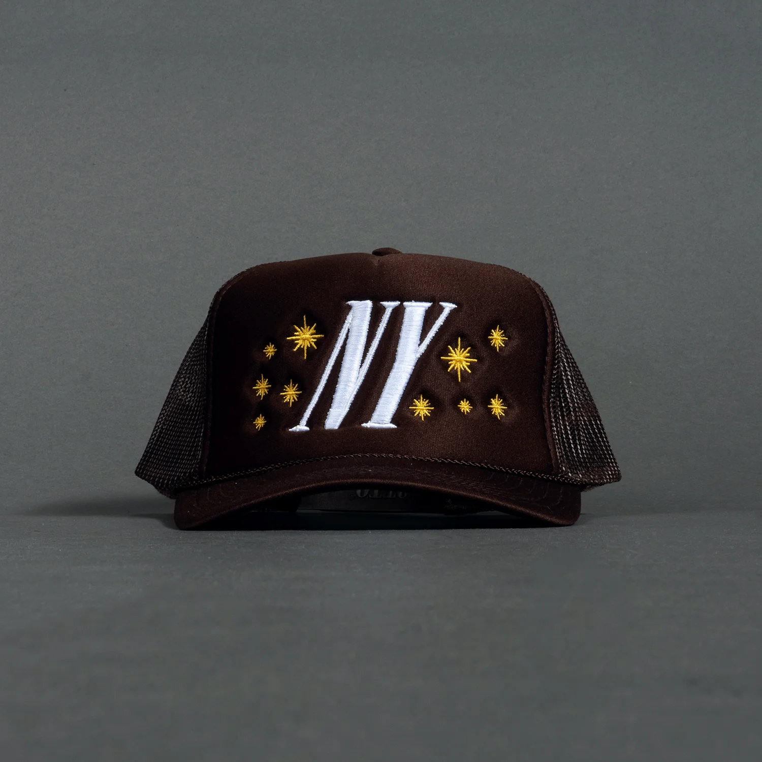 NY Stars Trucker Hat - Brown - Image 4