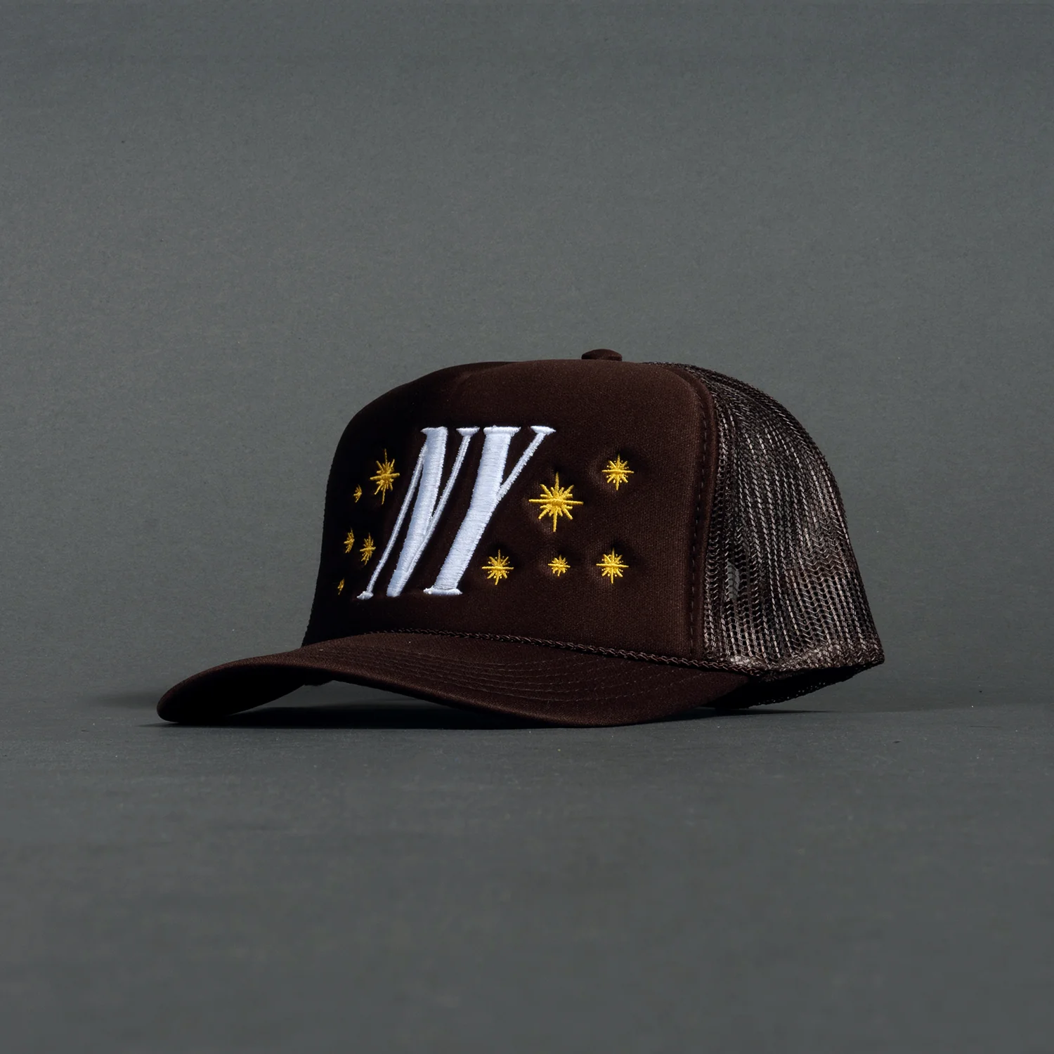 NY Stars Trucker Hat - Brown - Image 5
