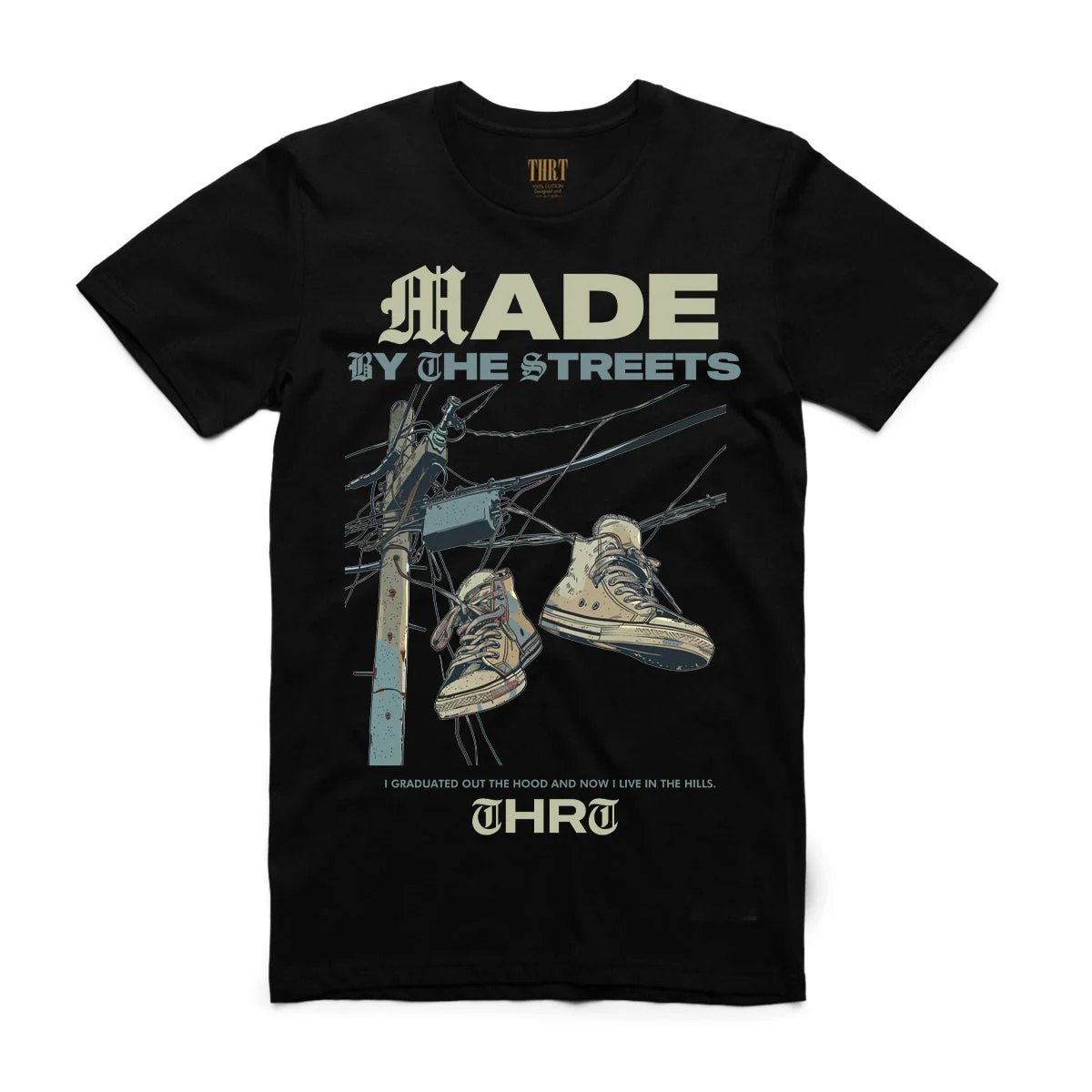 OUT THE HOOD TEE - Image 3