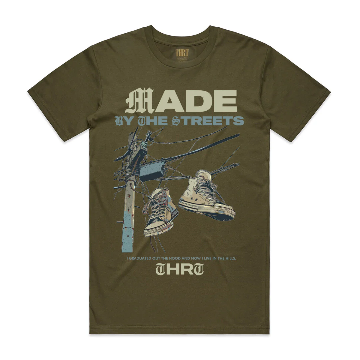 OUT THE HOOD TEE - Image 4