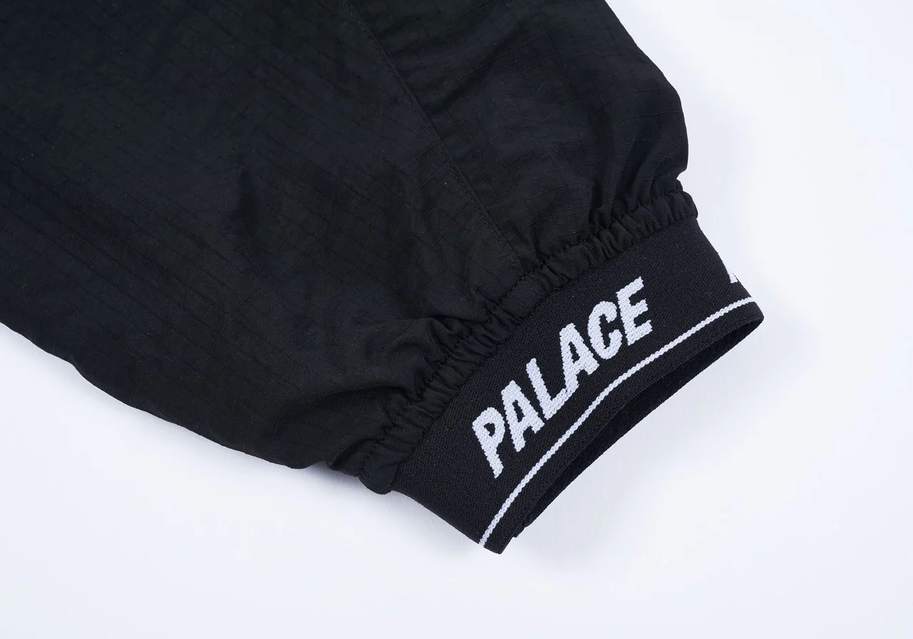 Palace Aslan Shell Crewneck- Black - Image 3