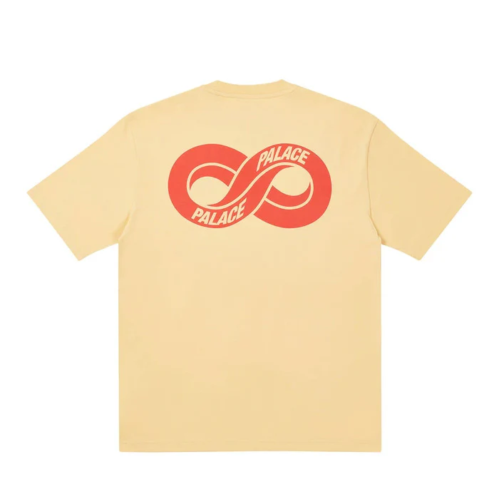 Palace Infinity Tee- Yellow - Image 2