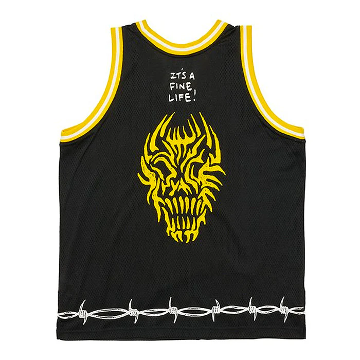 Palace Lotties Airtex Vest- Black - Image 2