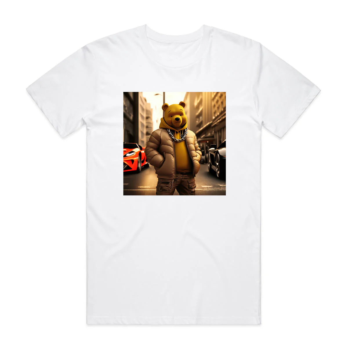 Street Pookie Pooh T-Shirt - Image 2