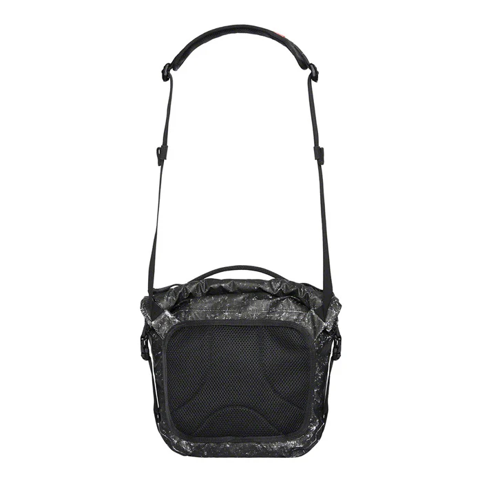 Supreme Waterproof Reflective Speckled Shoulder Bag- Black - Image 3